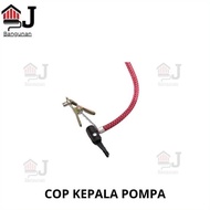 Ajb - Pompa Kompa Angin Ysk Chrome Kompa Udara Ban Roda Sepeda Motor Bola Mobil Tabung Besi Chrome M