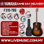 Yamaha F310 Best Budget Beginner Acoustic Guitar Package - Tobacco Brown Sunburst / Natural ( F-310/