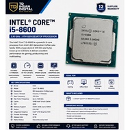 Intel Core i5-8600 8th Gen Desktop CPU 3.10GHz Up to 4.30GHz 6-Core LGA1151 | Used