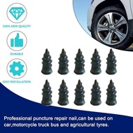 【hot】Tyre Repair Nail Kit Glue Free Repair Tire Rubber Nail Tyre Repair For Car Bicycle Motorcycle Pembaikan Tayar