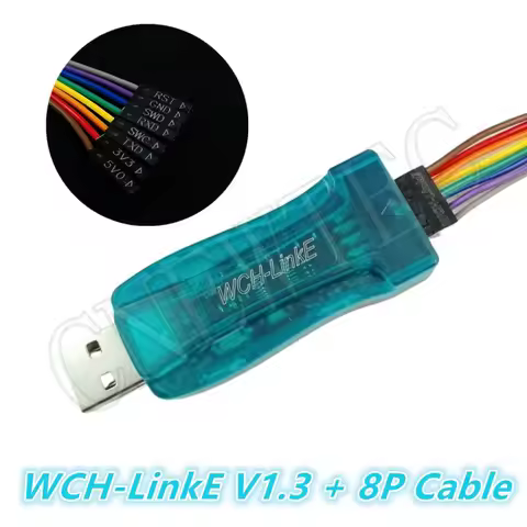 WCH-LinkE Mini V1.3 WCH-LinkRV WCH CMSIS-DAP Downloader Debugger Support RISC-V ARM CH32V003 CH32F10