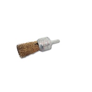 Brass Coated Stainless Steel Crimped Wire Wheel Cup Brush (25MM)