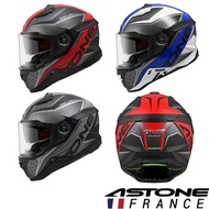 [ASTONE] MX800B BF7 Painted Style Full-Face Helmet Multi-Function Matchable Can Add Visor Three Colo