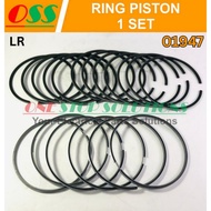 PISTON RING 1 SET STD FOR MITSUBISHI 6D16 ENGINE