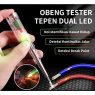 Tespen Terbaru Serbaguna 100% Original Produk Tespen Listrik Obeng Listrik Dual LED Cek Kabel Putus