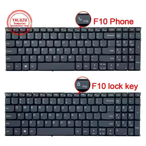 US Laptop Keyboard For Lenovo V15 G3 ITL/IAP/ABA/IAH/ABP V15 G4 ACL/ARE/ITL/IAP Slim 3 15ABR8/15AMN8