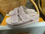 Timberland  24.5女鞋 淺粉色 Santa Monica Sunrise 雙帶 涼拖鞋