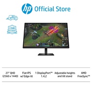 OMEN 27 inch QHD 180Hz Gaming Monitor - OMEN 27q G2 | 27" | QHD (2560 x 1440) | Flat IPS w/ Edge-lit