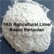 1KG Agricultural Lime Kapur Pertanian / Hydrated Lime Calcium Hydroxide