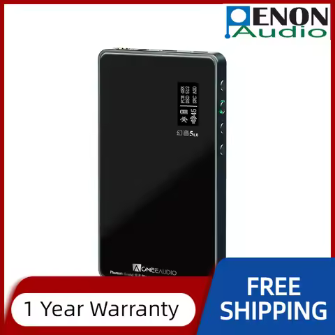 ACMEE Magic Sound 5LE ES9039Q2M Bluetooth QCC5125 384K/32Bit Type-C USB LDAC HiFi Audiophile Portabl