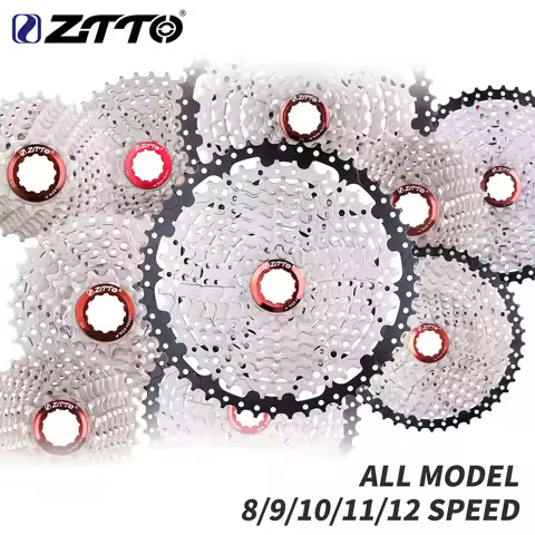 ZTTO MTB Road Bike Cassette All 8/9/10/11/12 Speed 11-25 11-28 11-30 11-34 11-36 11-40 11-42 11-46 1