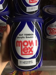 Cat tembok MOWILEX warna GERANIUM (merah) ukuran 1kg