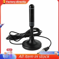 In -1 PCS Digital HD Freeview Antenna HDTV Antenna with 300cm Coax, Plastic Outdoor Waterproof for D