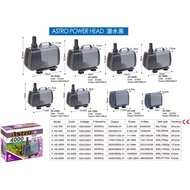 Astro Power Head 300H 500H 1000H 2000H 3000H Aquarium Water Pump Pam Air Akuarium 水族水泵