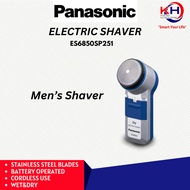 PANASONIC ES6850 SHAVER BATTERY OPERATED WET/DRY ES6850SP251