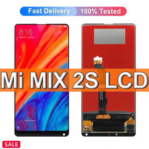 5.99" For Xiaomi Mi Mix 2S LCD Display Touch Screen, For Mix2s Xiaomi-Mix 2S M1803D5XA LCD Display R