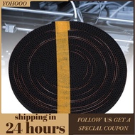 yohooo Eujgoov Rubber Open Synchronous Belt 3D Printer Accessories 2GT 6mm GT2 1 Roll 5 Meters