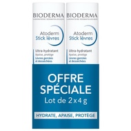 French Bioderma Atoderm Moisturizing Repair Lipstick 2 x 4g