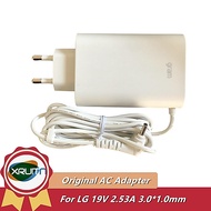 EU Plug Genuine WA-48B19FS 19V 2.53A 48W AC Adapter For LG GRAM 15Z970 14Z980C ADS-48MSP-19 180451-1