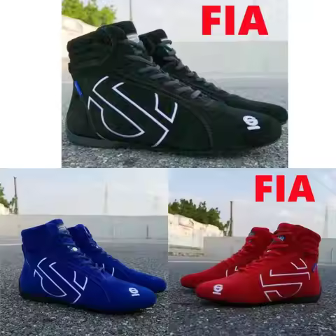 For Fia SPCO Racing Car Shoes Go Kart Racing Shoes Drifting Car Shoes Motorbike Shoes Car Race Compe