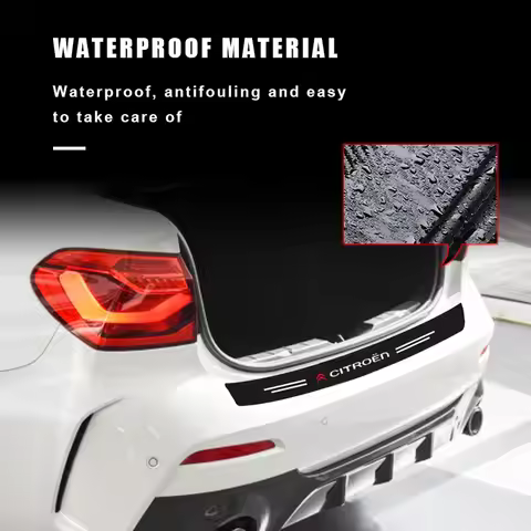 Car trunk scratch strip, trunk protection collision strip For Citroen C1 C3 C4 2CV VTS Picasso Cross