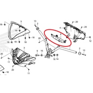 RSX WINNER INNER BAWAH METER ORIGINAL ORI COVER UNDER METER COVER METER BAWAH ORI