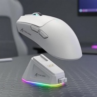 Attack Shark X11 2.4G/BT/USB Tri-Mode Wireless Mouse, PixArt PAW3395 Sensor, RGB Base, High Precisio