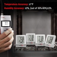 TempPro TP49 2 Pack Digital Hygrometer Indoor Thermometer | Humidity Meter Mini Hygrometer Thermomet
