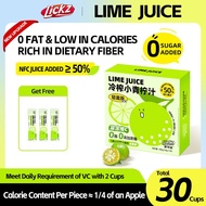 LICKZ JUICE Lime Calamansi Juice Beverage Concentrate - BUNDLE 30 Sachets + 3 Sachets [0 Fat, 0 Suga