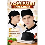 Japanese Sushi Tie Chef Hat | Thick Drill Material | Comfortable & Professional