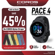 COROS PACE 4 Ultralight AMOLED Display Smartwatch GPS Tracker Running Gym Jam Sukan Fitness Racing S