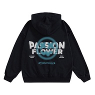Thenational Hoodie Passion Flower Black