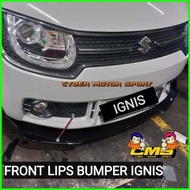 Front bumper lips plus holder. suzuki Ignis front lips bumper. Ignis front winglet. all new Ignis bu