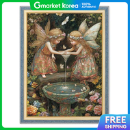ART BOX | Artbox/Habis Square Fairy Tale the Little Fairies Puzzle Frame Set 500P T-Df05-1033