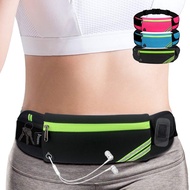 Slim Running Belt Fanny Pack,Waist Pack Bag for Hiking Cycling Workout,Reflective Runners Belt Joggi