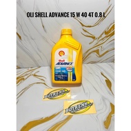 OLI SHELL ADVANCE AX5 15W-40 OLI SHELL A5X OLI SHELL MOTOR SPORT 4TAK 1 LITER ORIGINAL - BOYRENK RAC