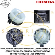HONDA ACCORD '03 / ELYSION '05 / LEGEND '04 KB1 J35A DENSO BLOWER MOTOR ( TW ) 194000-74103D / 7431 