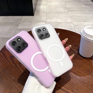 2in1 Case For Motorola Moto G86 Power G56 G06 G96 Magnetic Attraction Back Cover Jelly Color Hard Ph