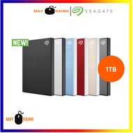 2023  Seagate 1TB USB3.0 HDD 2.5"  External Slim Backup Plus  Portable External Hard Drive Disk for Desktop Laptop Silver