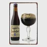 ORVAL Chimay Bia Bỉ Kim Loại Tín Hiệu Retro Nghệ Thuật Treo Tường Trang Trí Vintage Poster Cho Nhà B