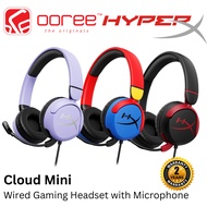 HYPER-X HYPERX CLOUD MINI GAMING HEADSET WITH ROTATING EARCUPS & MICROPHONE WITH FLIP-TO-MUTE HEADPH