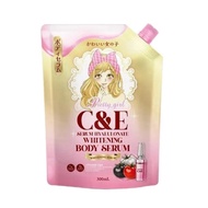 เซรั่มพริตตี้เกิร์ล Pretty Girl C&E Serum Hyalulonate Whitening Body Serum ( ปริมาณ 300 ml. )