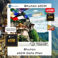 【eSIM】Bhutan eSIM (3GB-10GB) GOGO ROAMING Travel eSIM