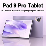 Pad 9 Pro Tablet 10.1inch 16GB+1024GB Android13 Snapdragon 8gen2 Global Version 10000mah 5G Dual SIM