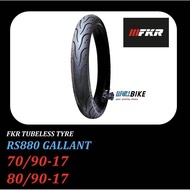 FKR TUBELESS TYRE TIRE FKR TUBELESS RS880 GALLANT RS 880 70/90-17,80/90-17 70 90 17 80 90 17 TYRE FK