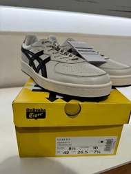 Sepatu Onitsuka Tiger GSM SD Cream/Black ORI NEW