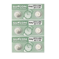 [SG] SUNCOM AG11 SR721SW LR721 LR58 362 Alkaline Button Battery (6 Pieces)