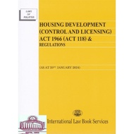 [SSMB] HOUSING DEVELOPMENT (CONTROL & LICENSING) ACT 1966 (ACT 118) & Regulations