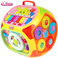 Baoli (แบรนด์แท้) กล่องกิจกรรม7ด้าน Educational Toy House ของเล่นเด็ก กล่องกิจกรรม ของเล่นเสริมพัฒนา