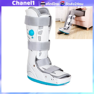 เฝือกข้อเท้าแบบยาว เฝือกข้อเท้ายาวแบบปรับได้ พร้อมถุงลมนิรภัย รองรับเท้าและข้อเท้า 2 ขนาด M/S สำหรับ